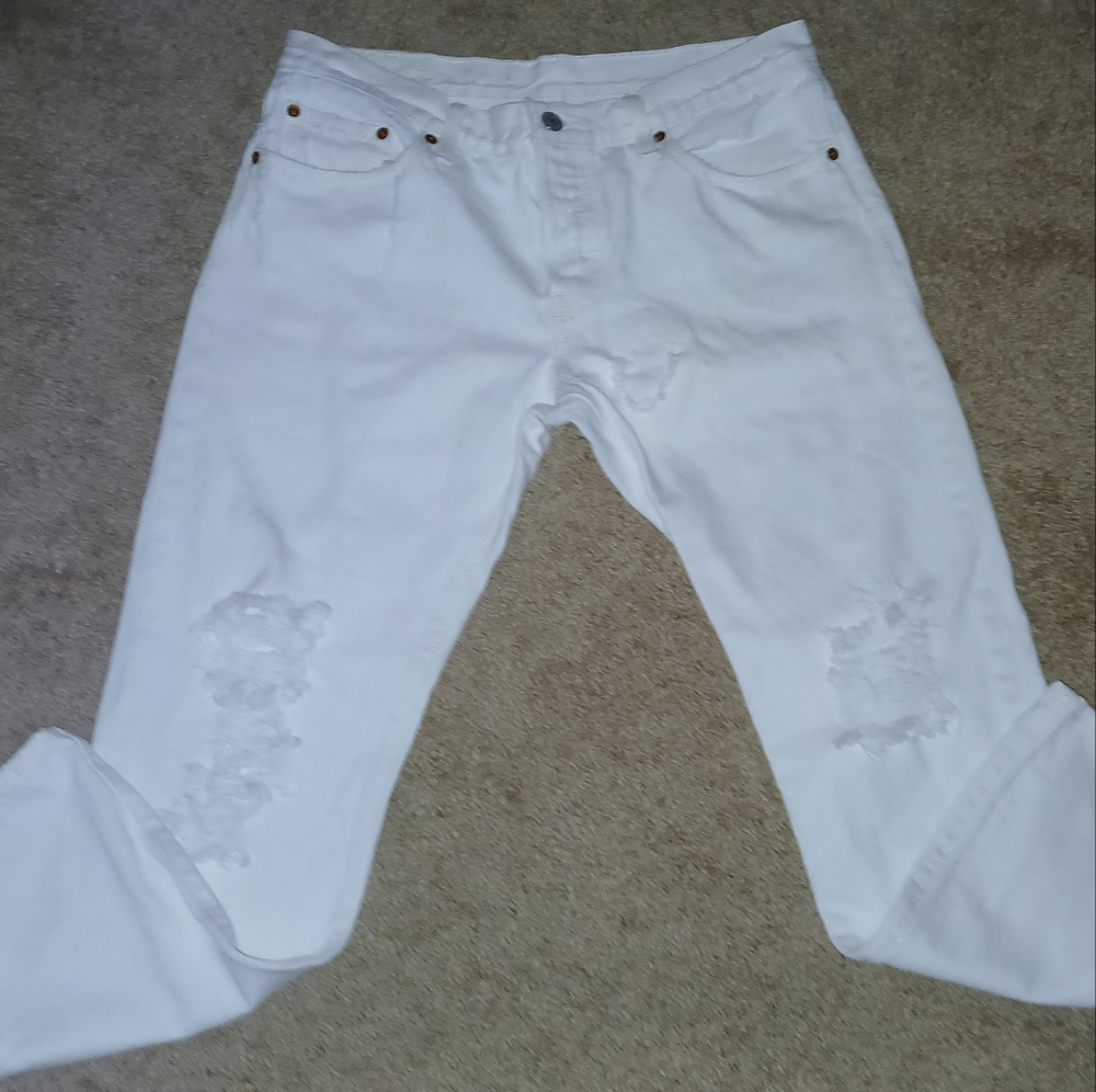Levi's White CT Jeans